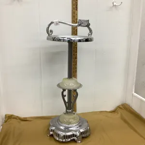 ELECTROLITE CANADA ANTIQUE ASH TRAY STAND - MISSING THE ASHTRAY