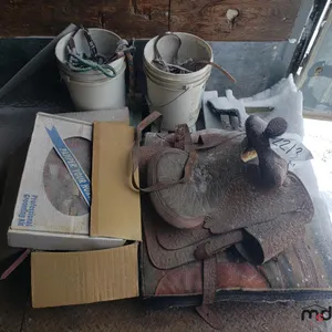 Pallet of Saddle, Tacks & Misc.
 UNRESERVED