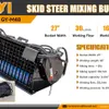 2025 GIYI GY-M48 48 in Skid Steer Concrete Mixer (Unused)