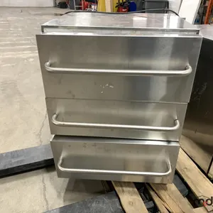 Stainless Steel 3-Drawer Cooler
 UNRESERVED