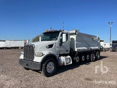 2021 Peterbilt 567 12x4 Simple 16 Dump Truck - Aucteeno