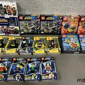 DC Comics Lego Sets and LED Key Chains 
 UNRESERVED