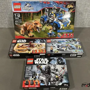 Jurassic World and star Wars Lego Sets
 UNRESERVED