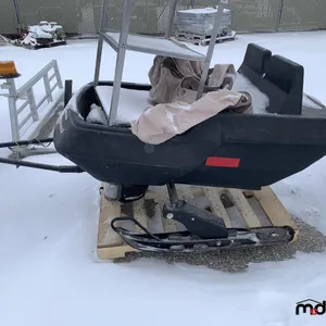 2-Person Snowcoach, Stainless Steel. Cart, and Helmets
 UNRESERVED