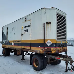 1985 Fruehauf S/A Trailer w/ Cat Generator and S/A Jeep Trailer
 UNRESERVED