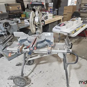 Bosch Mitre Saw and Ridgid Mitre Stand
 UNRESERVED