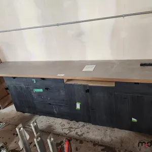 Wood Desk (Contents Not Included)
 UNRESERVED