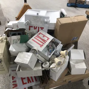 Large Quantity of Light Up Exit Signs Security Lighting and Much More 
 UNRESERVED