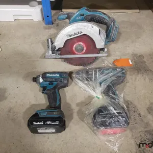 Makita Impact Drills and Saw
 UNRESERVED