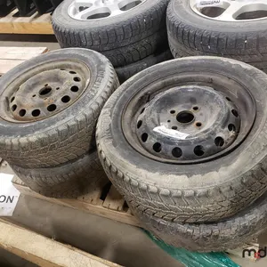 (4) Tires On Rims 185/65R14
 UNRESERVED