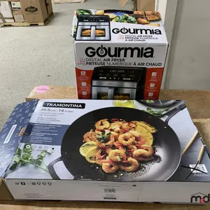 Tramontina Wok & Gourmia Air Fryer
 UNRESERVED