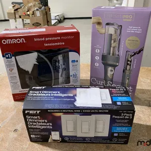 Omron Blood Pressure Monitors, Curl Secret Max & Smart Dimmers
 UNRESERVED