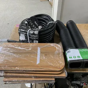 100' Garden Hose, Downspout Extensions & Woods Boards
 UNRESERVED