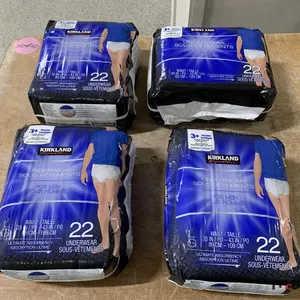 (4) Kirkland Absorbent Underwear
 UNRESERVED