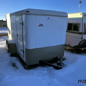 SALVAGE UNIT: 2005 Utility Trailer (White)
 UNRESERVED