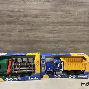 (2) Bruder Work Truck Toys
 UNRESERVED