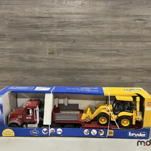 Bruder Truck & Trailer w/ Loader
 UNRESERVED