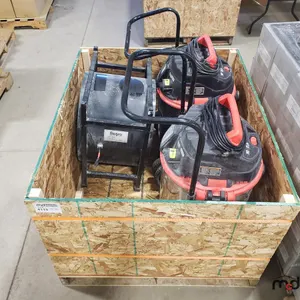 Crate of Vacuums and Fan
 UNRESERVED