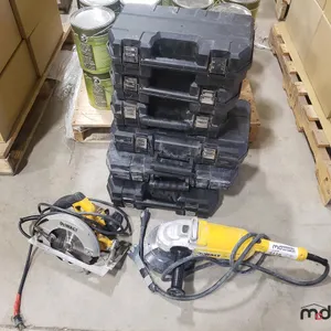 DeWalt Grinder, Saw and Empty Cases
 UNRESERVED