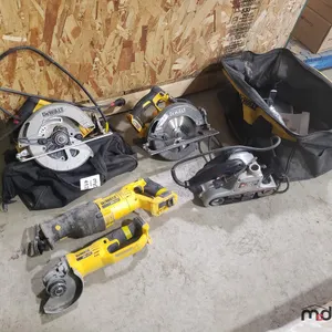 (2) DeWalt Bags of Power Tools
 UNRESERVED