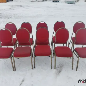 (10) Stackable Cloth Chairs
 UNRESERVED