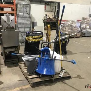 Pallet of Cleaning Supplies and Floor Finish
 UNRESERVED