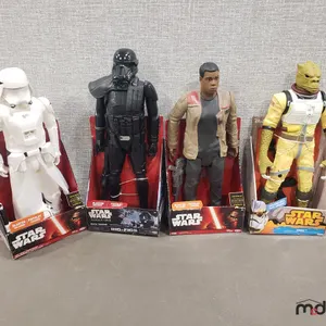 Box w/ 18" Bosk, Finn, Trooper & Snowtrooper Figures
 UNRESERVED