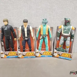 Box w/ 18" Luke, Han Solo, Boba Fett & Greedo Figures 
 UNRESERVED
