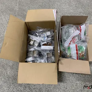 Box of Shelf Pins and Box of Wood Screws
 UNRESERVED