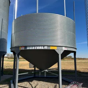 14' Westseel Hopper Cone on dbl skid,