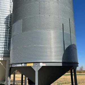 Approx 2000 bushel Westeel Rosco bin on Westeel hopper cone