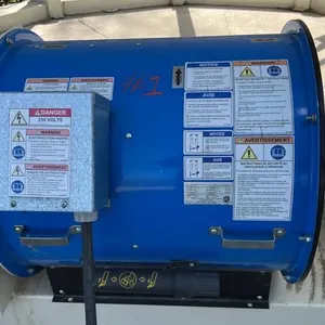 5HP 1ph Grain Guard aeration fan,  S/N 2019ILW04836, Fan #1, ***No Cord Included***