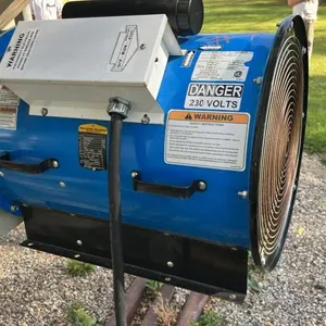 3HP 1ph Grain Guard aeration fan,  S/N 201020040, Fan #7, ***No Cord Included***