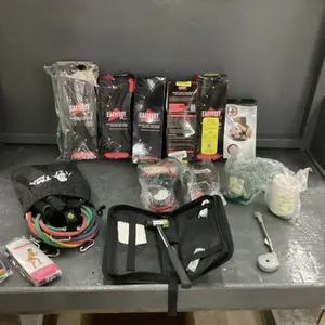 INSOLES, EXERCISE BANDS, SHOULDER STRAP