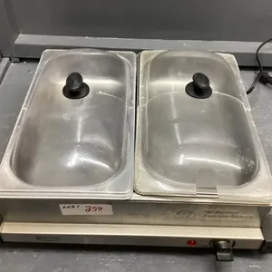 2 COMPARTMENT BETTY CROCKER BUFFET SERVER