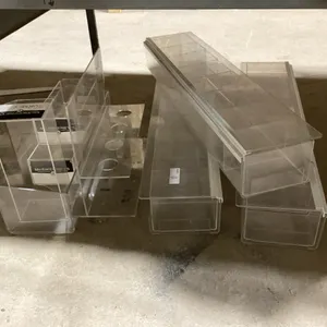 SHELF #9 - SMALL PLASTIC STORAGE BINS