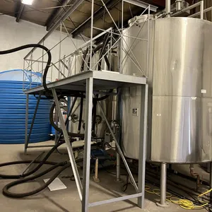 (2) Stainless Steel Water Storage Tank w/ Agitator & Catwalk
 UNRESERVED