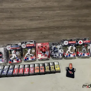 Sport Figurines and Tim Hortons Hocky Sticks
 UNRESERVED