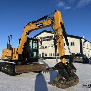 2021 Sany SY75C Hydraulic Excavator and Bucket
 UNRESERVED