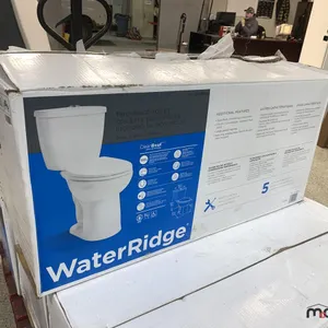Water Ridge Toilet Bowl & Tank Set
 UNRESERVED