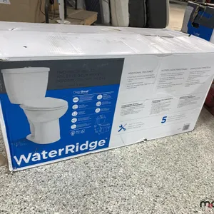 Water Ridge Toilet Bowl & Tank Set
 UNRESERVED