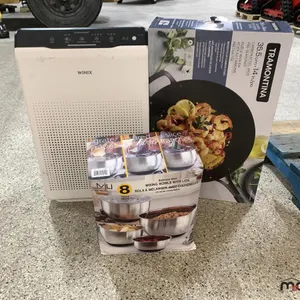 Air Purifier, Carbon Steel Wok & Mixing Bowl Set
 UNRESERVED