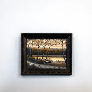 Sanford Fisher - Sunset at the Pond
 UNRESERVED