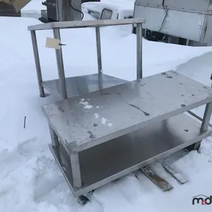 (2) Rollable Stainless Steel Tables
 UNRESERVED