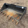 72" Viring Skid Steer Bucket
