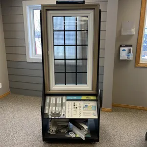 Glass Window w/ Display Stand
 UNRESERVED