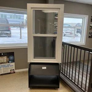 Glass Window w/ Display Stand (35''x58'')
 UNRESERVED