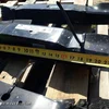 Approximately 50 mower blades 