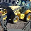 Bobcat skid steer silt fence installer