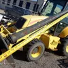 Bobcat skid steer silt fence installer